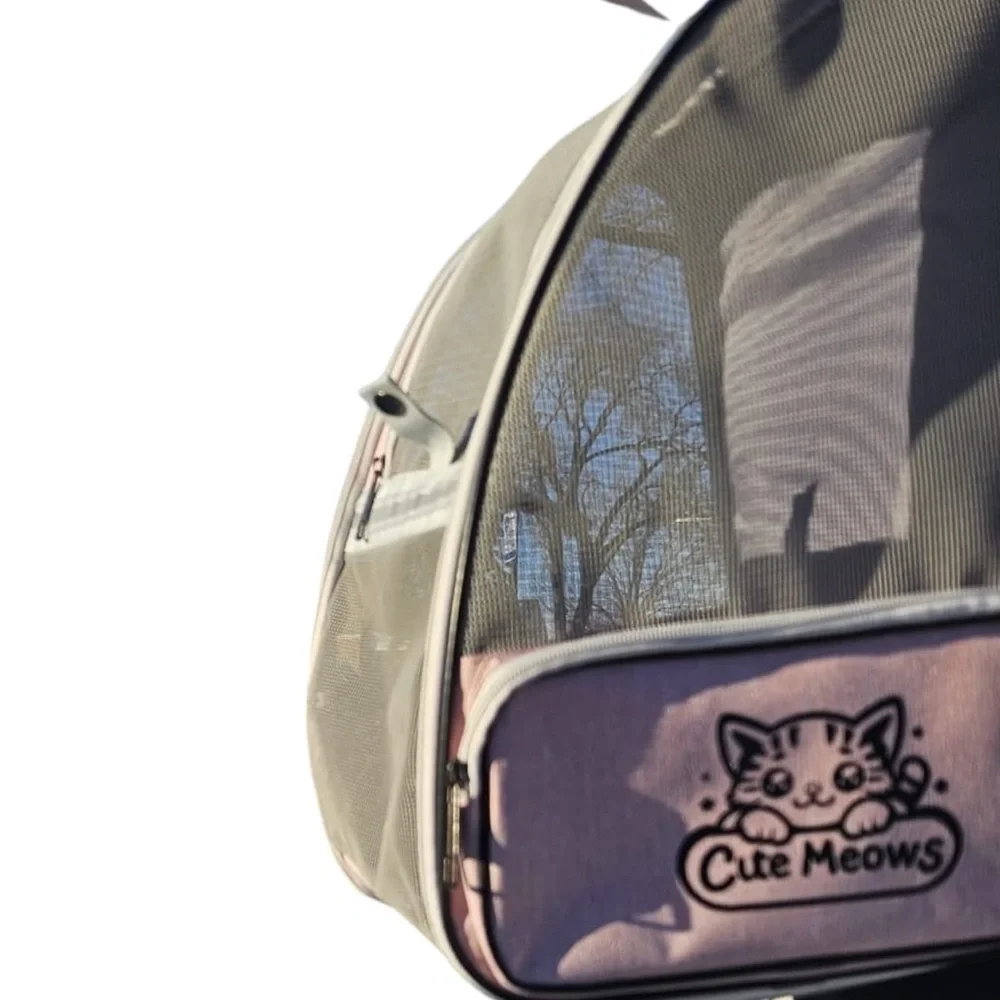 Pink Cat Backpack Carrier